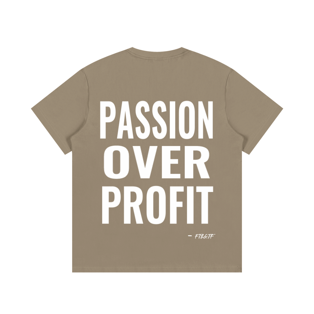#PASSIONOVERPROFIT