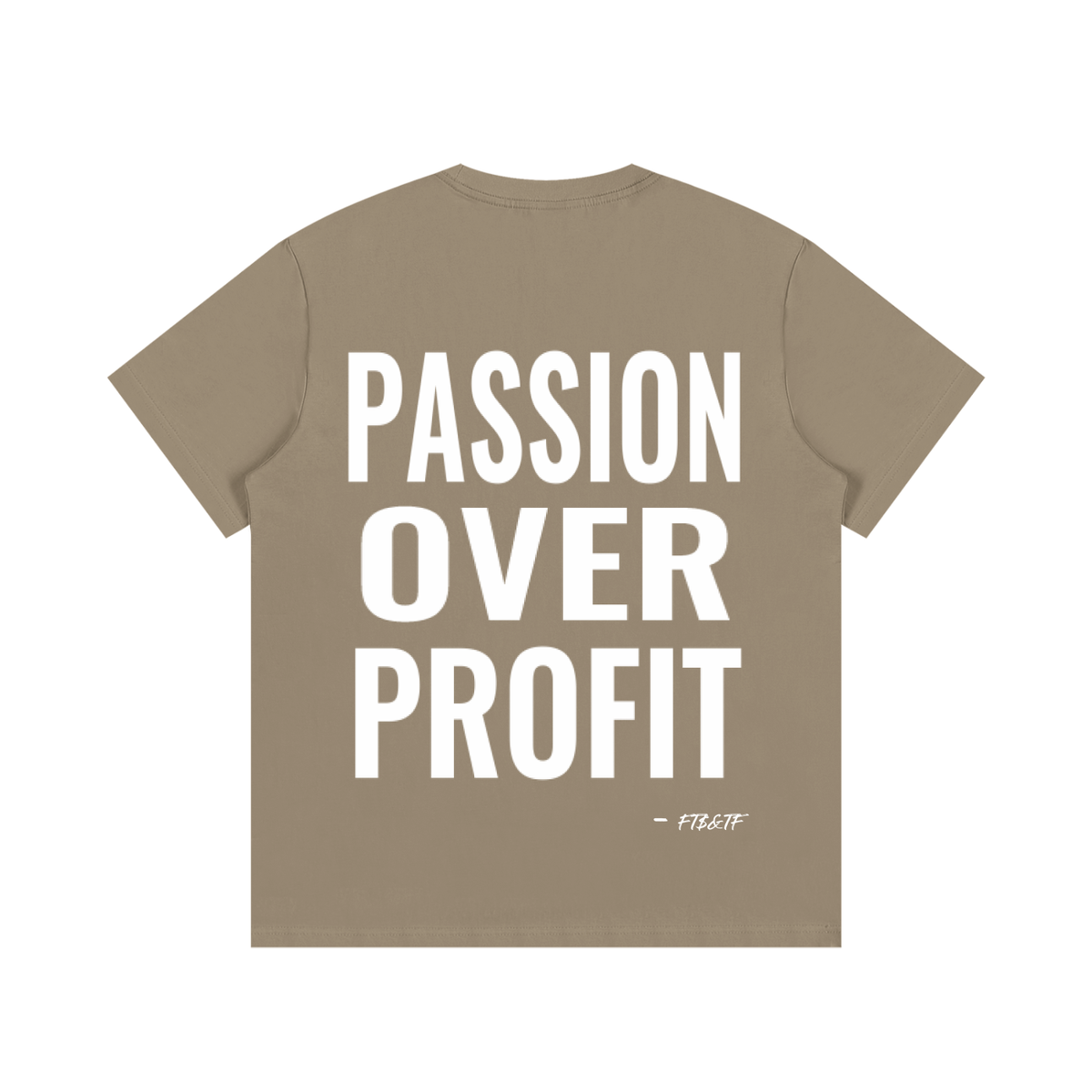 #PASSIONOVERPROFIT